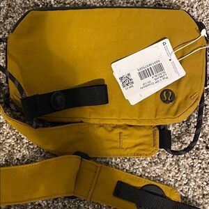 Lululemon Pop it Off Mustard Crossbody Bag